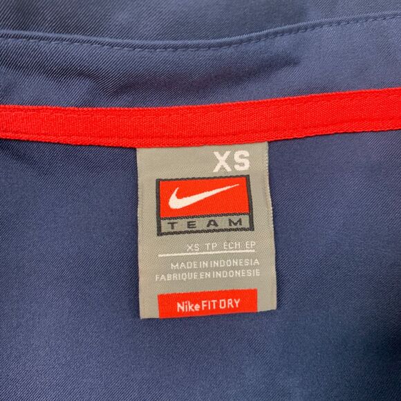 Nike Arizona Wildcats Polo Shirt Men XS Extra Small Navy Blue FitDry Performance - Picture 6 of 13